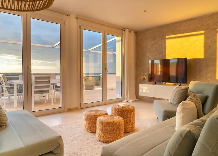 La Terraza Rio & Mar - Sea View & Pool 公寓 科尼尔-德拉弗龙特拉