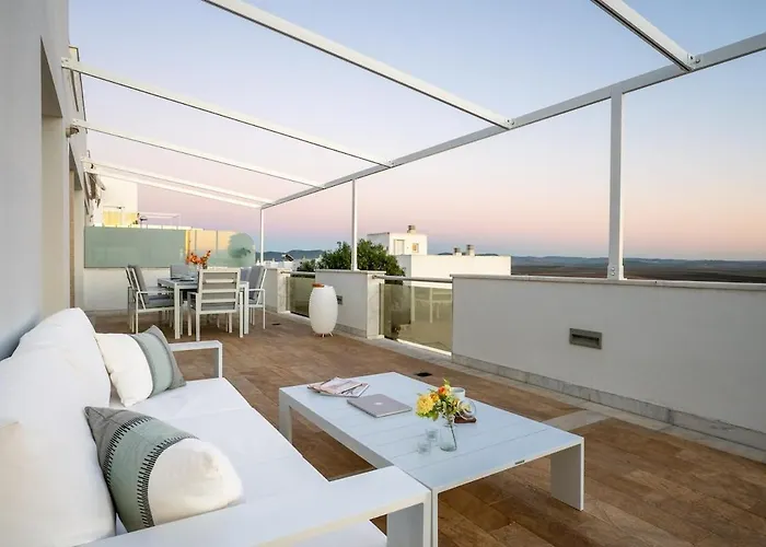 La Terraza Rio & Mar - Sea View & Pool קוניל דה לה פרונטרה